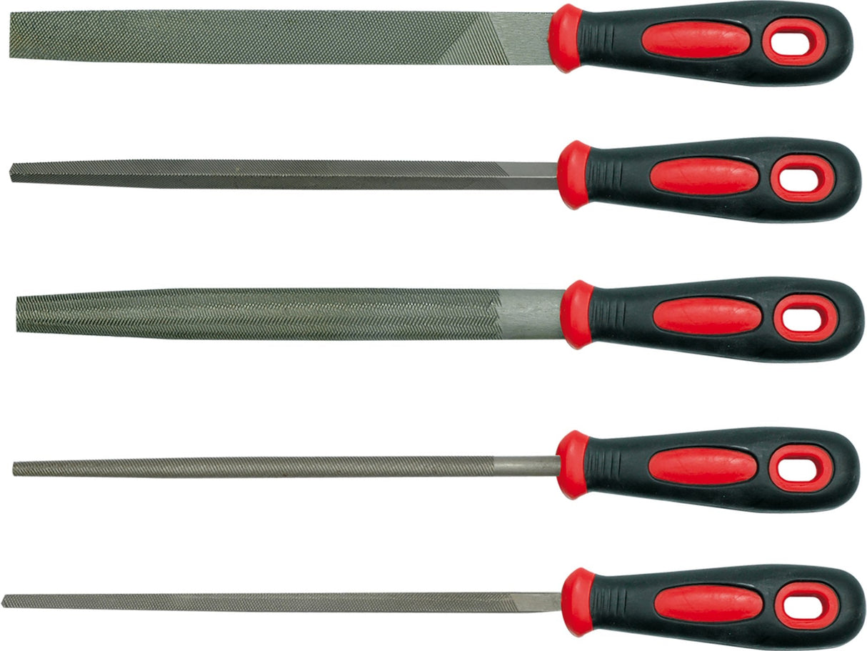 SET 5 PILE VOREL 25166 PENTRU METAL, 200MM VOREL - scule electrice si unelte profesionale - BricoMart