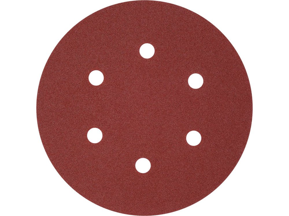 SET 50 DISCURI ABRAZIVE VELCRO, 150MM, 6 GAURI, P180 Yato YT - 834587 Yato - scule electrice si unelte profesionale - BricoMart