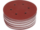 SET 50 DISCURI ABRAZIVE VELCRO, 150MM, 6 GAURI, P180 Yato YT - 834587 Yato - scule electrice si unelte profesionale - BricoMart