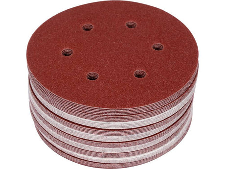 SET 50 DISCURI YATO YT-834582 ABRAZIVE VELCRO, 150MM, 6 GAURI, P60 YATO - scule electrice si unelte profesionale - BricoMart