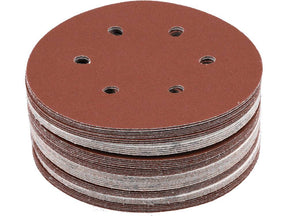 SET 50 DISCURI YATO YT-834585 ABRAZIVE VELCRO, 150MM, 6 GAURI, P120 YATO - scule electrice si unelte profesionale - BricoMart