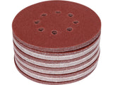 SET 50 DISCURI YATO YT-834592 ABRAZIVE VELCRO, 150MM, 8 GAURI, P60 YATO - scule electrice si unelte profesionale - BricoMart
