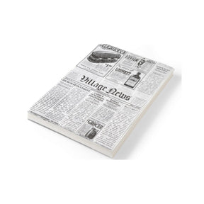 Set 500 foi hartie impermeabila grasime pentru servire cartofi prajiti / aperitive, Hendi, print tip ziar, 200x250 mm