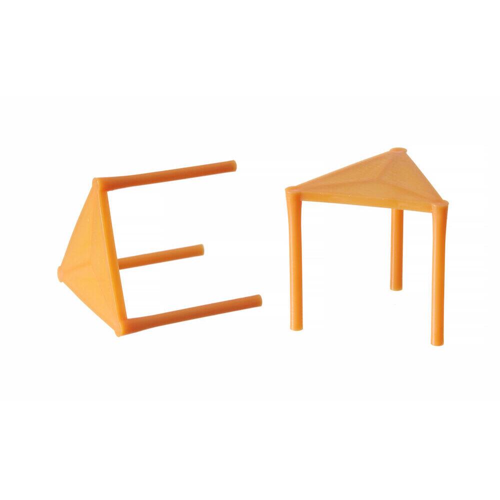 Set 500 x distantier pentru cutii pizza, din polipropilena, Hendi