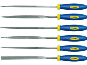 SET 6 PILE VOREL 25352 PENTRU METAL 160MM VOREL - scule electrice si unelte profesionale - BricoMart
