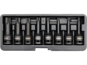 SET 8 CHEI YATO YT-1065 TUBULARE DE IMPACT, TORX 1/2 YATO - scule electrice si unelte profesionale - BricoMart