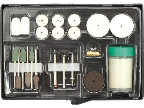 SET ACCESORII ABRAZIVE, VOREL 25412 22 PIESE, PENTRU 79315 VOREL - scule electrice si unelte profesionale - BricoMart