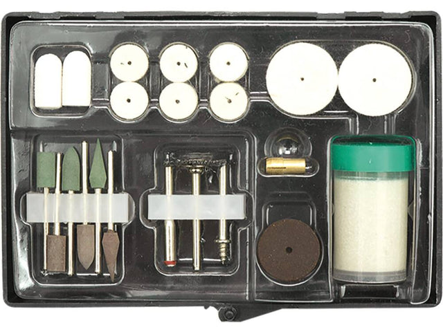 SET ACCESORII ABRAZIVE, VOREL 25412 22 PIESE, PENTRU 79315 VOREL - scule electrice si unelte profesionale - BricoMart