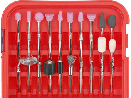 SET ACCESORII MINI FREZA, 157 PIESE Yato YT - 34670 - 3,2 mm, 2,3 mm, 7 x 12, 7 mm Yato - scule electrice si unelte profesionale - BricoMart