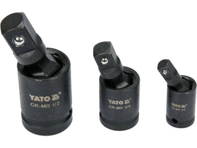 SET ARTICULATIE CARDANICA YATO YT-10643 IMPACT 1/4, 3/8, 1/2 YATO - scule electrice si unelte profesionale - BricoMart