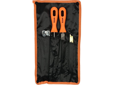 SET ASCUTIT LANT YATO YT-85042 DRUJBA 4.8MM, 4 PIESE YATO - scule electrice si unelte profesionale - BricoMart