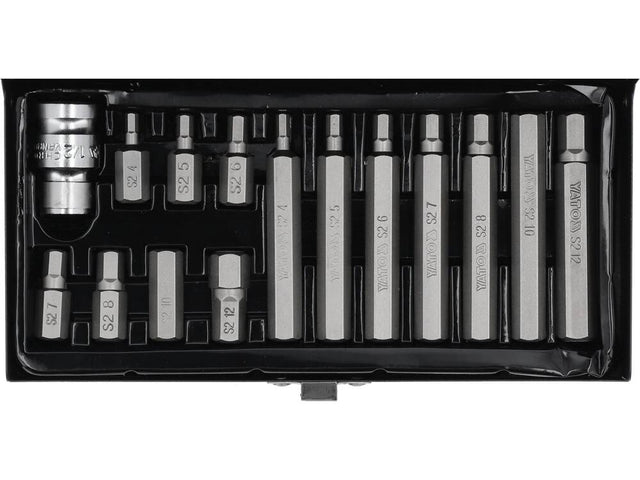 SET BITI HEXAGON YATO YT-0413 15 PIESE YATO - scule electrice si unelte profesionale - BricoMart