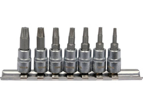 SET BITI PENTRU YATO YT-04581 SURUBURI TORX DETERIORATE, 7 PIESE YATO - scule electrice si unelte profesionale - BricoMart