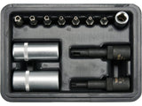 SET BITI PENTRU YATO YT-12007 CLIMA 1/4, 12 BUC YATO - scule electrice si unelte profesionale - BricoMart