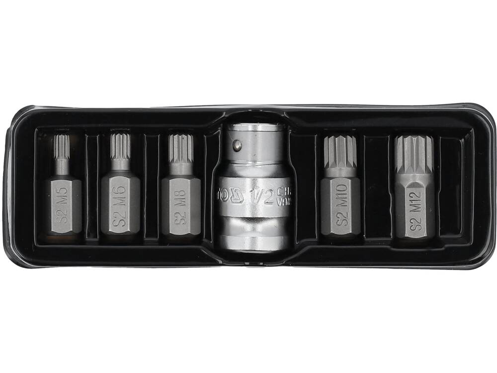 SET BITI SPLINE YATO YT-0414 (STEA) 6 PIESE YATO - scule electrice si unelte profesionale - BricoMart