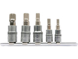 SET BITI SPLINE, YATO YT-04360 5 BUC YATO - scule electrice si unelte profesionale - BricoMart