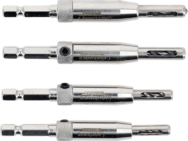 SET BURGHIE AUTOCENTRARE 4 BUC. Sthor 22750 Sthor - scule electrice si unelte profesionale - BricoMart
