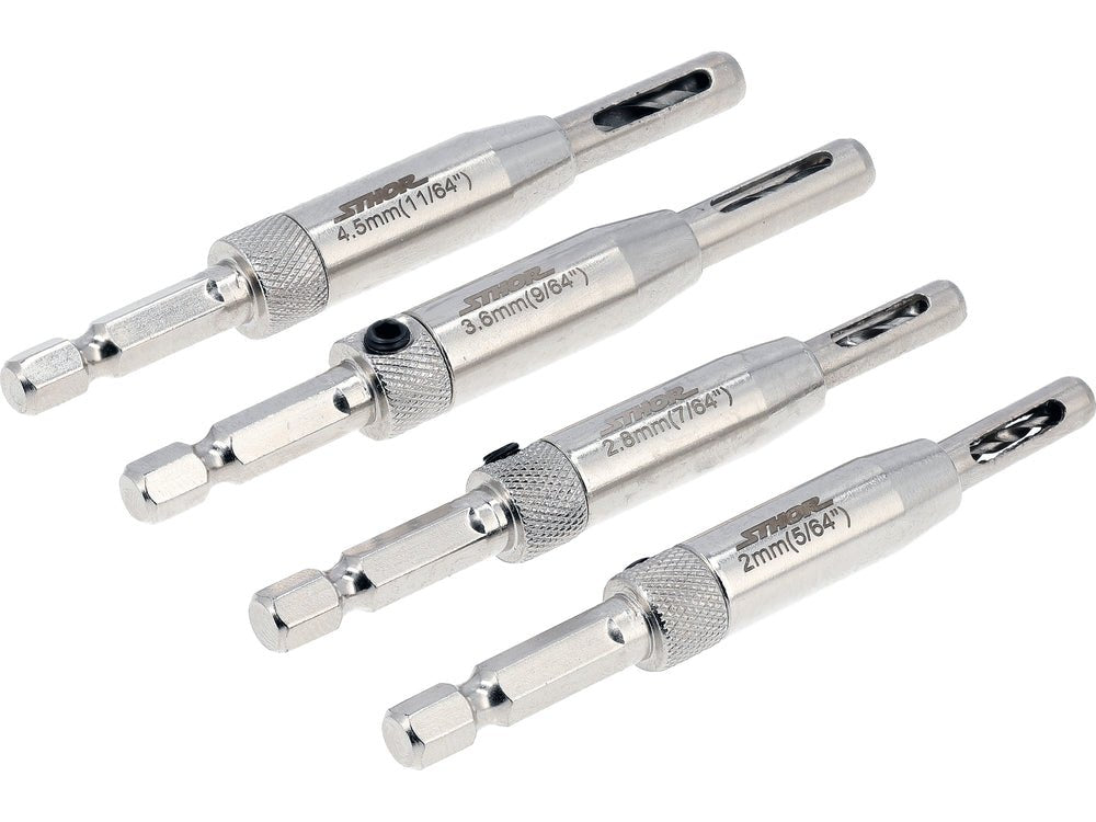 SET BURGHIE AUTOCENTRARE 4 BUC. Sthor 22750 Sthor - scule electrice si unelte profesionale - BricoMart