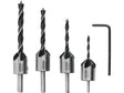 SET BURGHIE CU ZENCUITOR, 5 PIESE Sthor 22720 Sthor - scule electrice si unelte profesionale - BricoMart