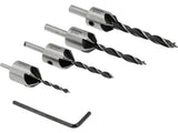 SET BURGHIE CU ZENCUITOR, 5 PIESE Sthor 22720 Sthor - scule electrice si unelte profesionale - BricoMart