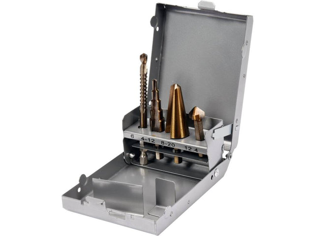 SET BURGHIE IN YATO YT-44705 TREPTE, 4 BUC YATO - scule electrice si unelte profesionale - BricoMart