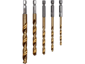 SET BURGHIE METAL, YATO YT-44700 TITAN, 1/4, 5 BUC YATO - scule electrice si unelte profesionale - BricoMart