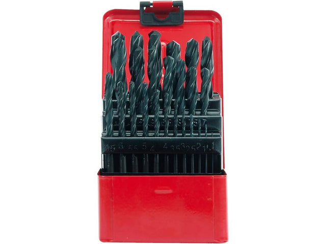 SET BURGHIE PENTRU STHOR 22250 METAL - HSS 1-13MM, 25 BUC STHOR - scule electrice si unelte profesionale - BricoMart
