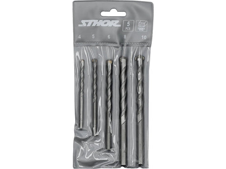 SET BURGHIE PENTRU STHOR 23331 BETON 4, 5, 6, 8MM STHOR - scule electrice si unelte profesionale - BricoMart