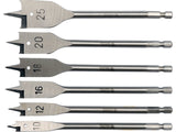 SET BURGHIE PLATE YATO YT-3258 PENTRU LEMN 10-25, 6 BUC YATO - scule electrice si unelte profesionale - BricoMart