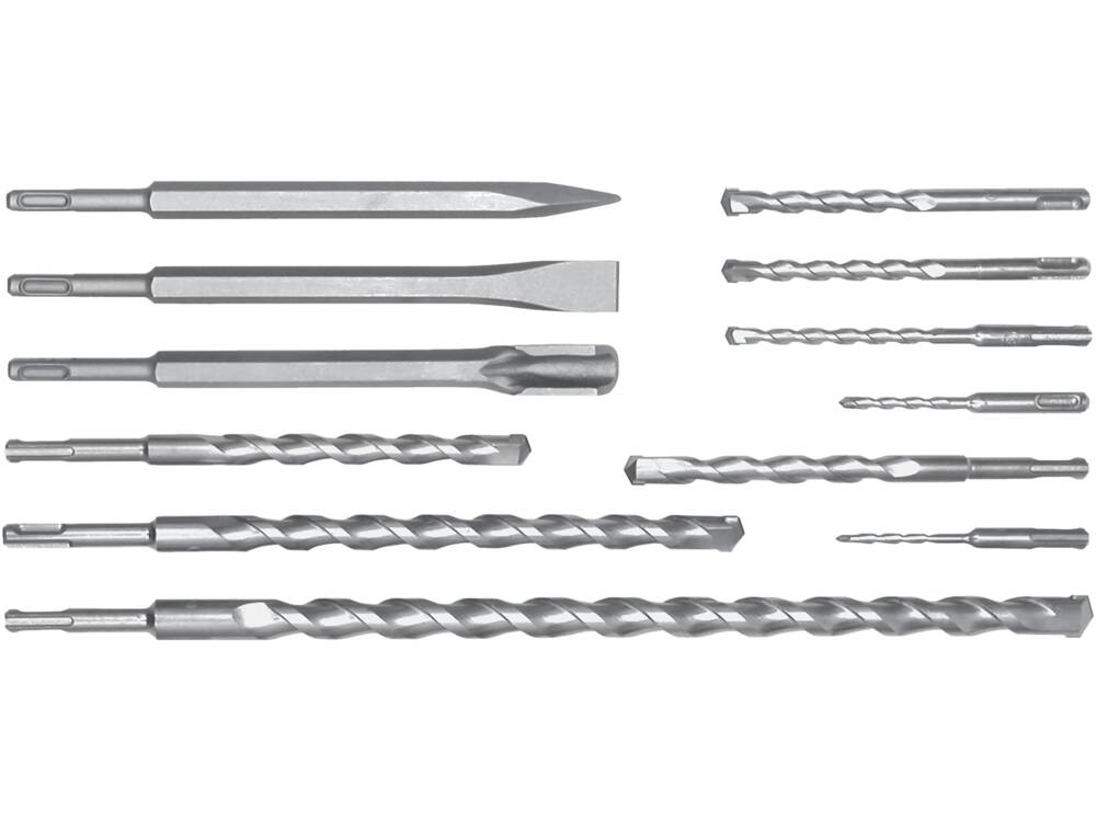 SET BURGHIE SI VOREL 23585 DALTI SDS PLUS, 12 BUC VOREL - scule electrice si unelte profesionale - BricoMart