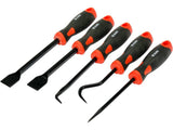 SET CARLIGE SI YATO YT-08422 RACLETE PENTRU EXTRAS GARNITURI, 5 PIESE YATO - scule electrice si unelte profesionale - BricoMart