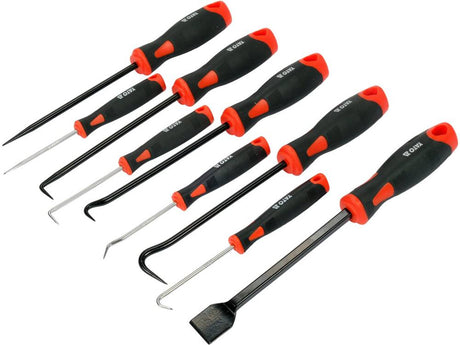 SET CARLIGE SI YATO YT-08426 RACLETE PENTRU EXTRAS GARNITURI, 9 PIESE YATO - scule electrice si unelte profesionale - BricoMart