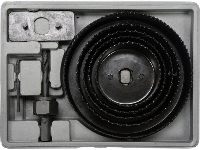 SET CAROTE LEMN VOREL 22571 64-127MM VOREL - scule electrice si unelte profesionale - BricoMart