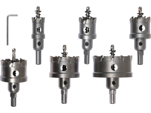 SET CAROTE TCT PENTRU METAL, 6 BUC Yato YT - 44077 Yato - scule electrice si unelte profesionale - BricoMart