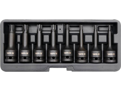 SET CHEI IMPACT, YATO YT-1068 8 BUC, RM5-RM13, 1/2 YATO - scule electrice si unelte profesionale - BricoMart
