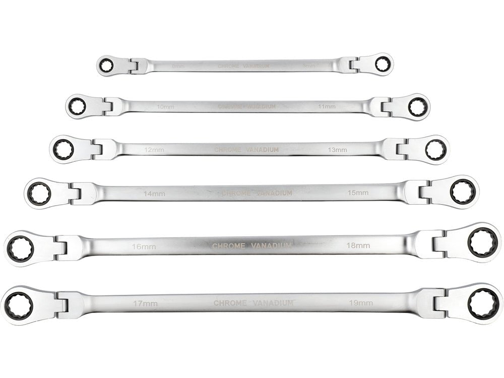 Set chei inelare articulate clichet 6 b YATO YT-50390 - imagine 4