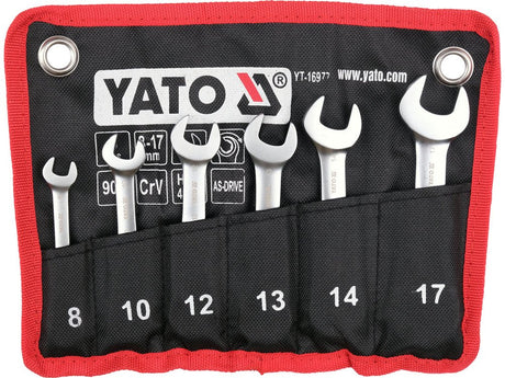 Set chei inelare cu clichet 6 buc. YATO YT-16977