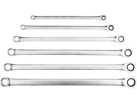 Set chei inelare lungi cu clichet 6 buc. YATO YT-50385 - imagine 4