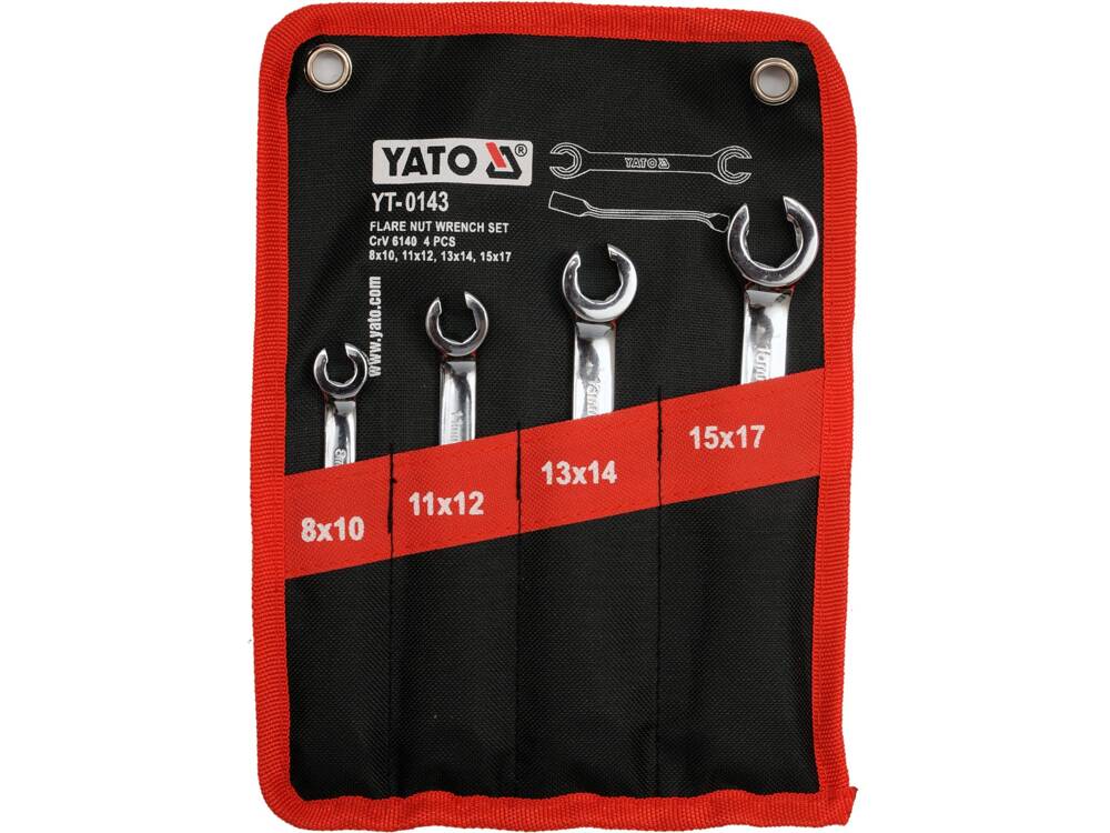 SET CHEI INELARE YATO YT-0143 SEMIDESCHISE, 4 BUC YATO - scule electrice si unelte profesionale - BricoMart