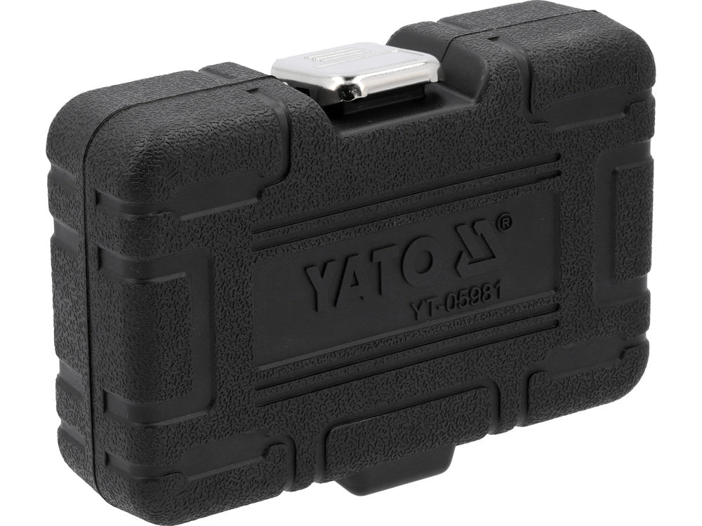 Set chei pentru busoane ulei plastic Yato YT - 05981 , otel CrV , 3/8" , 9BUC YATO - scule electrice si unelte profesionale - BricoMart