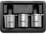SET CHEI ROTIRE ARBORE VAG, 3 PIESE Yato YT - 06336 - 9.5 mm Yato - scule electrice si unelte profesionale - BricoMart