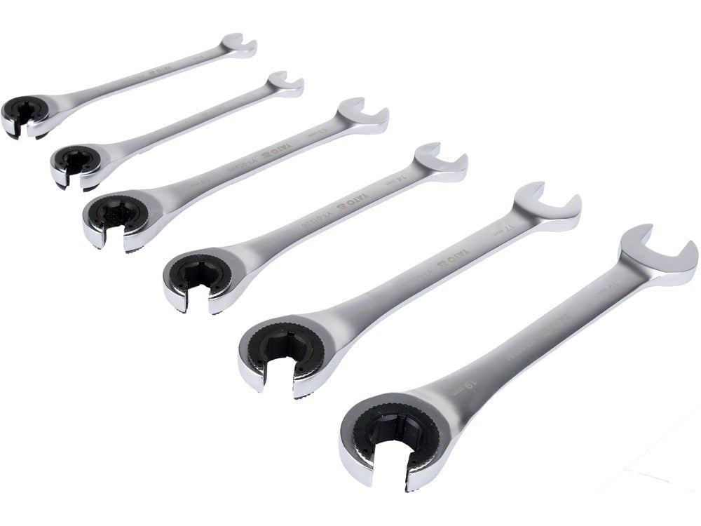 Set chei semideschise 8 YATO YT-01344, 19 mm, 6 buc. - imagine 4