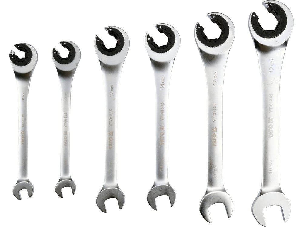 Set chei semideschise 8 YATO YT-01344, 19 mm, 6 buc. - imagine 2