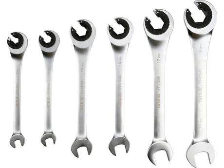 Set chei semideschise 8 YATO YT-01344, 19 mm, 6 buc. - imagine 2