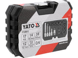 SET CHEI SITEM FRÂNARE 1/2" 3/8" Yato YT - 06812 Yato - scule electrice si unelte profesionale - BricoMart