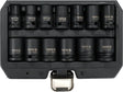 SET CHEI TUBULARE DE IMPACT 1/2'', 13 PIESE Yato YT - 10251 - 12,7 mm, CrMo Yato - scule electrice si unelte profesionale - BricoMart