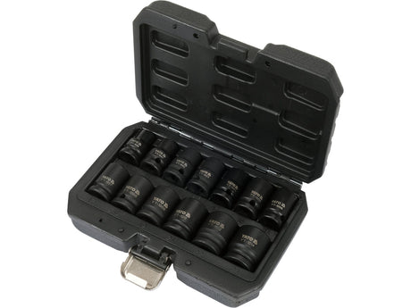 SET CHEI TUBULARE DE IMPACT 1/2'', 13 PIESE Yato YT - 10251 - 12,7 mm, CrMo Yato - scule electrice si unelte profesionale - BricoMart