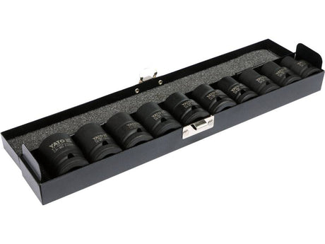 SET CHEI TUBULARE YATO YT-1025 DE IMPACT, 10-22MM YATO - scule electrice si unelte profesionale - BricoMart