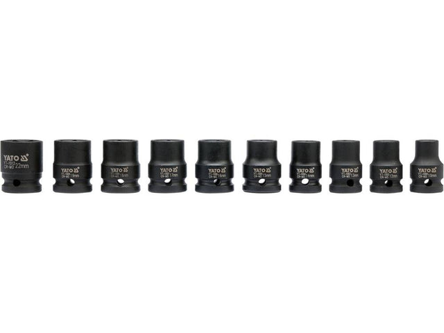 SET CHEI TUBULARE YATO YT-1025 DE IMPACT, 10-22MM YATO - scule electrice si unelte profesionale - BricoMart