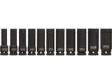 SET CHEI TUBULARE YATO YT-1054 ADANCI DE IMPACT, 11 BUC YATO - scule electrice si unelte profesionale - BricoMart